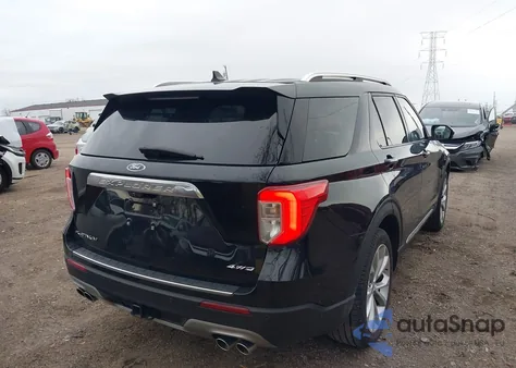 2022 Ford Explorer Platinum из США, поврежденный, VIN 1FM5K8HC6NGA72795